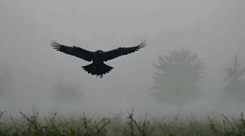 Edgar Allan Poe, Raven, haunting: Image by Dawn Rose from Pixabay