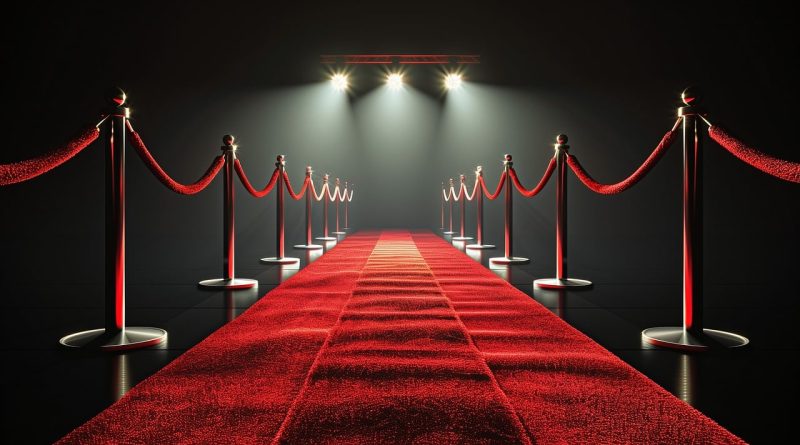 Red carpet Image by Aristal Branson from Pixabay