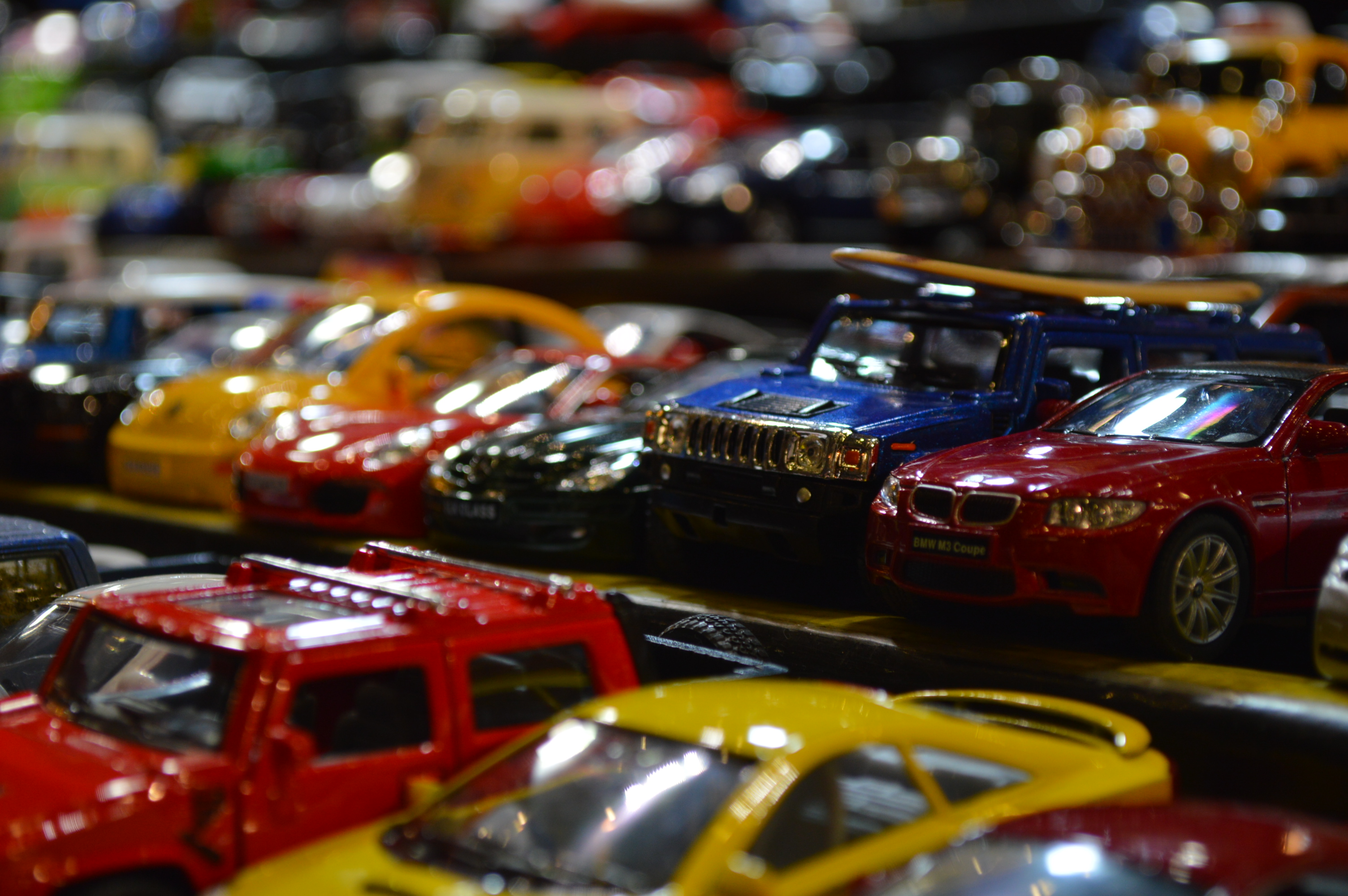 Toy cars at the 2017 Baltimore International Auto Show (Anthony C. Hayes)