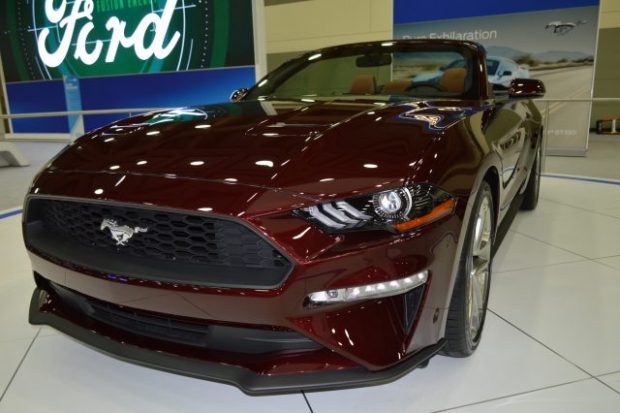 A Ford Mustang at the 2017 Baltimore International Auto Show (Anthony C. Hayes)
