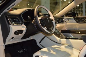 At the 2017 Motor Trend International Auto Show in Baltimore - The cockpit of the 2017 Lincoln Continental. (Anthony C. Hayes)