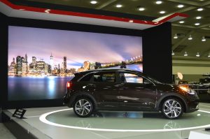 Cars on display at the 2017 Motor Trend International Auto Show in Baltimore, Maryland. (Anthony C. Hayes)