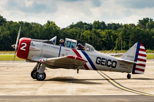 GEICO Skytypers media flight over Annapolis, Maryland credit Michael Jordan BPE