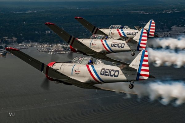 GEICO Skytypers media flight over Annapolis, Maryland credit Michael Jordan BPE