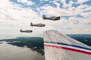 GEICO Skytypers media flight over Annapolis, Maryland credit Michael Jordan BPE