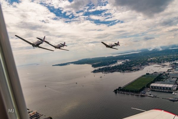 GEICO Skytypers media flight over Annapolis, Maryland credit Michael Jordan BPE