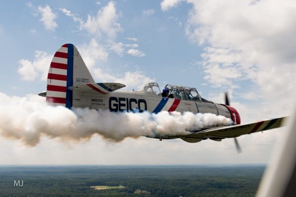 GEICO Skytypers media flight over Annapolis, Maryland credit Michael Jordan BPE