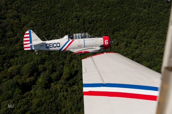 GEICO Skytypers media flight over Annapolis, Maryland credit Michael Jordan BPE