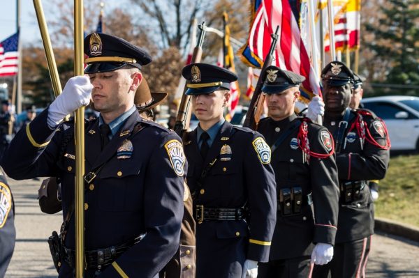 Detective Sean Suiter funeral credit Michael Jordan BPE