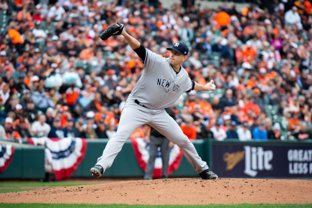 Baltimore Orioles vs New York Yankees at Oriole Park at Camden Yards for 2019 home opener. April 4, 2019. (Credit Michael Jordan/BPE)