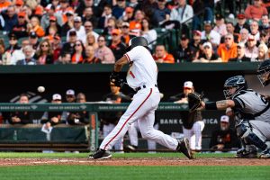Baltimore Orioles vs New York Yankees at Oriole Park at Camden Yards for 2019 home opener. April 4, 2019. (Credit Michael Jordan/BPE)