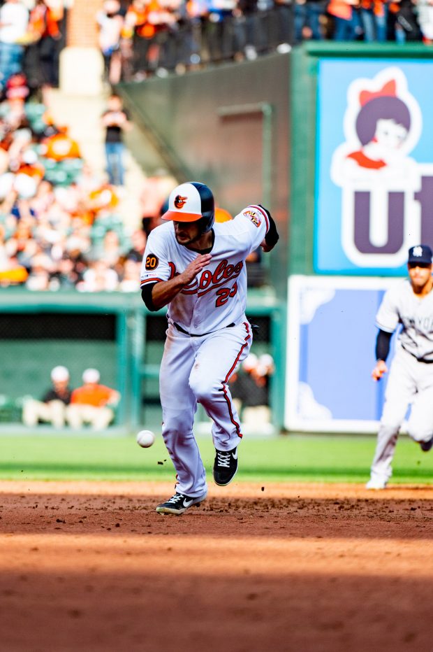 Baltimore Orioles vs New York Yankees at Oriole Park at Camden Yards for 2019 home opener. April 4, 2019. (Credit Michael Jordan/BPE)