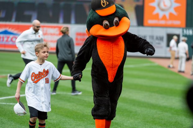 Baltimore Orioles vs New York Yankees at Oriole Park at Camden Yards for 2019 home opener. April 4, 2019. (Credit Michael Jordan/BPE)