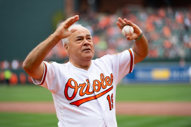 Baltimore Orioles vs New York Yankees at Oriole Park at Camden Yards for 2019 home opener. April 4, 2019. (Credit Michael Jordan/BPE)