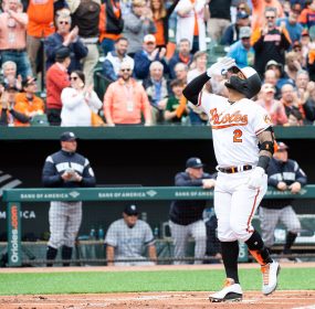 Baltimore Orioles vs New York Yankees at Oriole Park at Camden Yards for 2019 home opener. April 4, 2019. (Credit Michael Jordan/BPE)