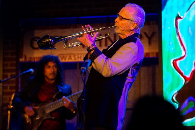 Grammy Award winning artist Herb Alpert and Lani Hall perform at City Winery in Washington DC on on Wednesday May 1, 2019. (PHOTO/Mike Jordan)