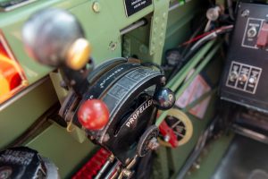 Reading (PA) - Cockpit of Warbird Adventure's TP-40 Warhawk at the Mid-Atlantic Air Museum WWII Weekend. (Michael Jordan)