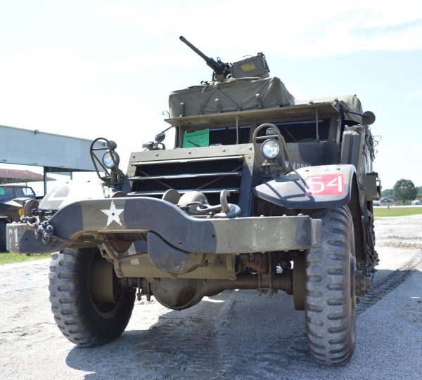 A military vehicle on display at the 2019 Military Vehicle Preservation Association Convention in York, PA. (Anthony C. Hayes)