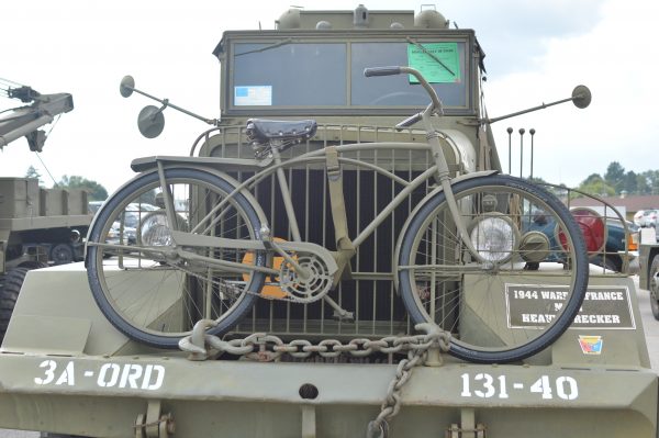 A military bicycle on display at the 2019 Military Vehicle Preservation Association Convention in York, PA. (Anthony C. Hayes)