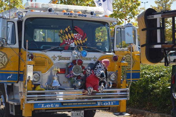 On Sunday, Sept. 15, 2019, Fired Up for Childhood Cancer hosted its annual Family Fun Day at the Marley Station Mall in Anne Arundel County, Maryland. (credit Anthony C. Hayes)