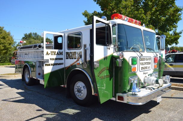 On Sunday, Sept. 15, 2019, Fired Up for Childhood Cancer hosted its annual Family Fun Day at the Marley Station Mall in Anne Arundel County, Maryland. (credit Anthony C. Hayes)