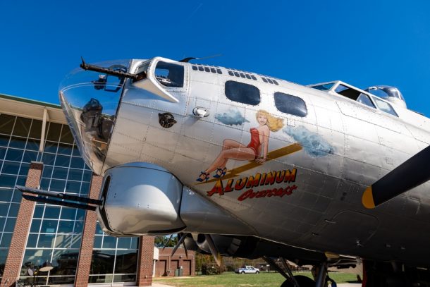 EAA B-17 Aluminum Overcast at the Manassas Regional Airport. (Mike Jordan/BPE)