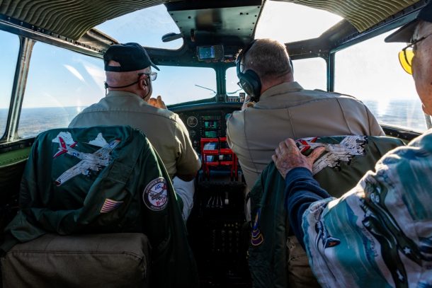 Images from the Oct 24, 2019 EEA B-17-G Aluminum Overcast visit to the Manassas Regional Airport. (Credit Mike Jordan/BPE)