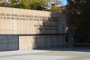 The Holocaust Memorial Baltimore, Maryland. (Anthony C. Hayes)