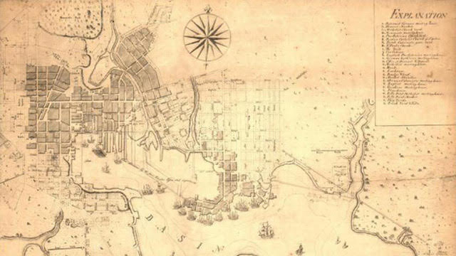 Map of Baltimore, 1792 Courtesy Library of Congress