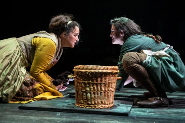 Emily Townley and Rachel Zampelli in "The Amateurs" at Olney Theatre Center Photo Credit: Teresa Castracane Photography