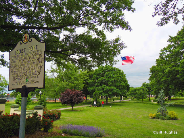 Latrobe Park on Fort Avenue in Locust Point