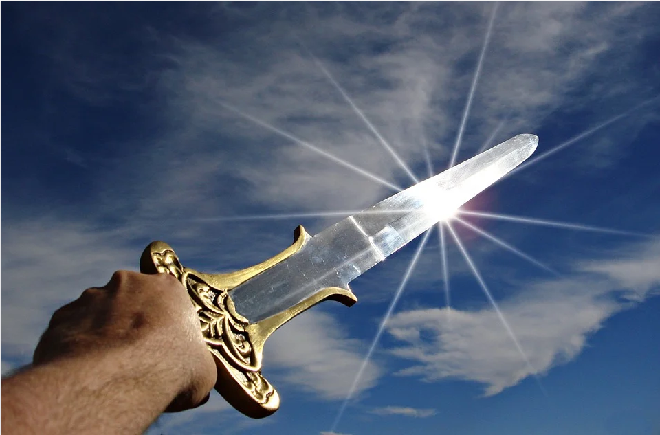 Protection sword of God (Pixabay)