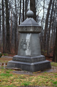 Reconciled Marylanders erected the first Confederate Monument at Gettysburg. {Todd Welsh/BPE}
