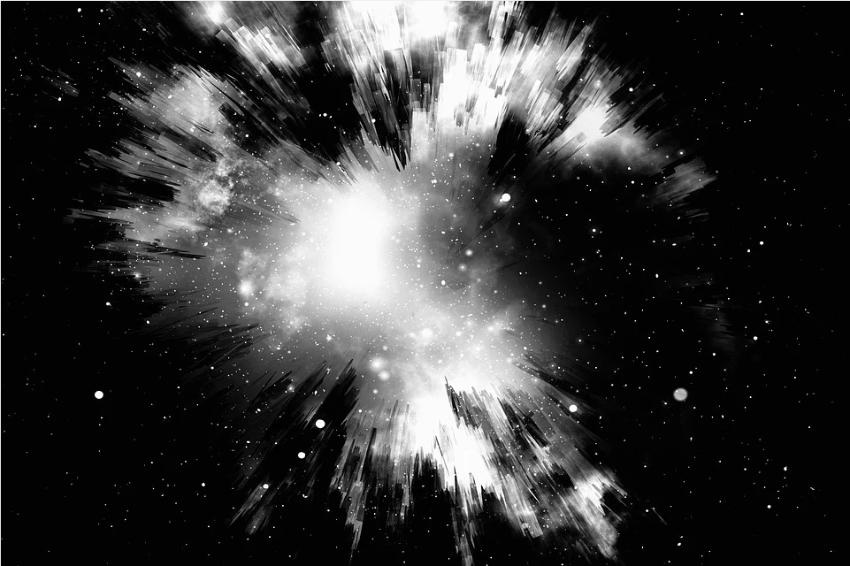 God's grace: Big bang explosion credit geralt / 22142 images Pixabay