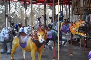 The carousel at Six Flags Holiday in the Park. (credit Anthony C. Hayes/BPE)