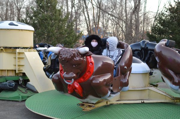 The Bull Ride at Six Flags Holiday in the Park. (credit Anthony C. Hayes/BPE)