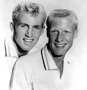 Deadman's Curve_Jan & Dean, publicity photo, 1959. Jan is on the left. Credit: Doré Records.