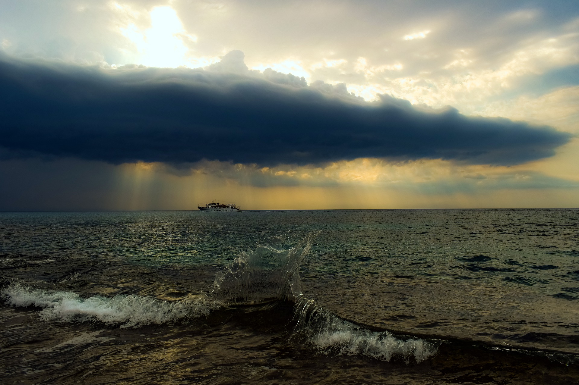 Passenger: storm at sea - Image by Dimitris Vetsikas from Pixabay
