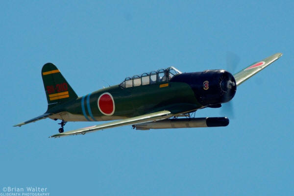 Commemorative Air Force (Dixie Wing) replica IJN Nakajima B5N2 “Kate” credit Brian Walter - Glidepath Photography