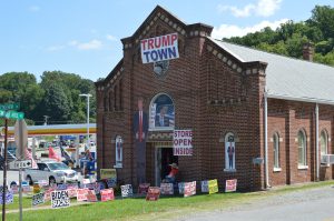 Trump Store in the Trump Town building. (credit Anthony C. Hayes)