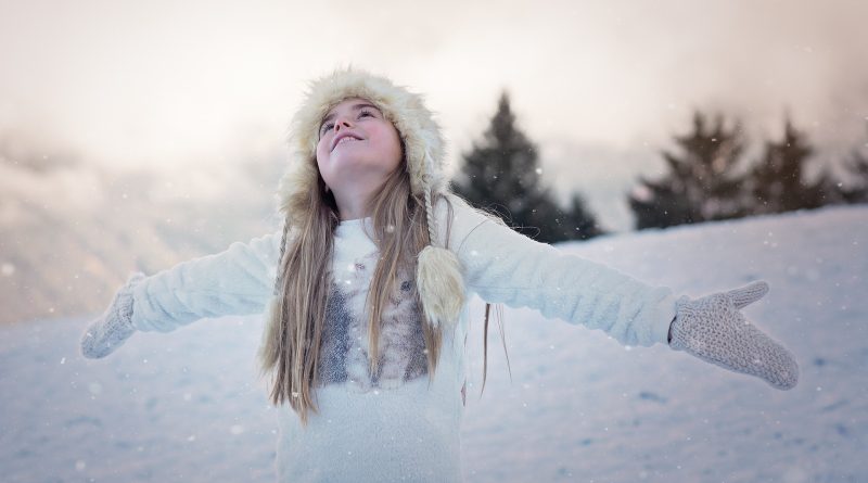 Girl in snow (Image by Petra from Pixabay)