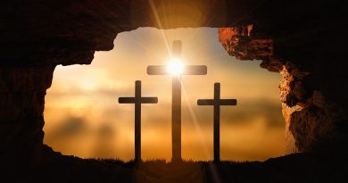 Resurrection of Jesus credit: https://pixabay.com/users/geralt-9301/