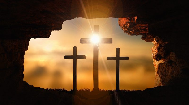 Resurrection of Jesus credit: https://pixabay.com/users/geralt-9301/