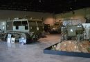 Tracked vehicles on display at the World War II American Experience. (Anthony C. Hayes)