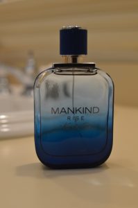 A bottle of Mankind Rise by Kenneth Cole (credit Anthony C. Hayes)