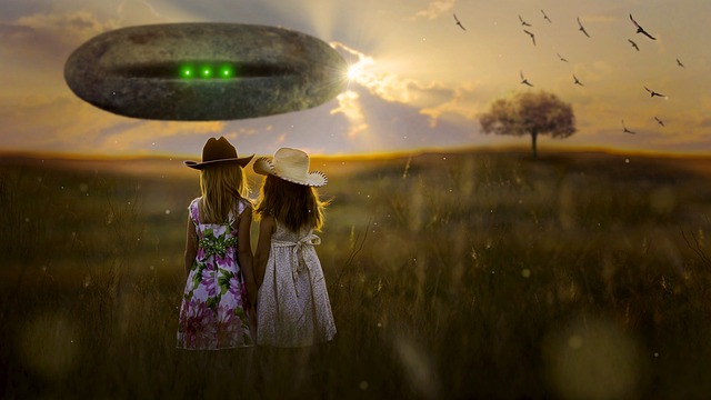 UFO/UAP fantasy: Image by Stefan Keller from Pixabay
