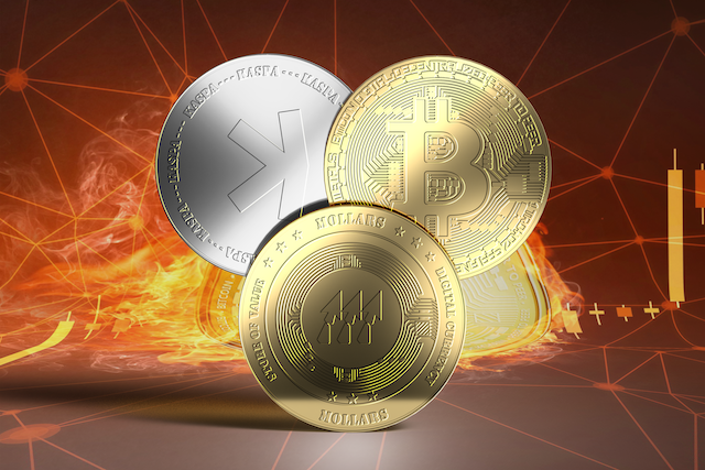Mollars ($MOLLARS), Bitcoin ($BTC), and Kaspa ($KAS) tokens (Courtesy photo)