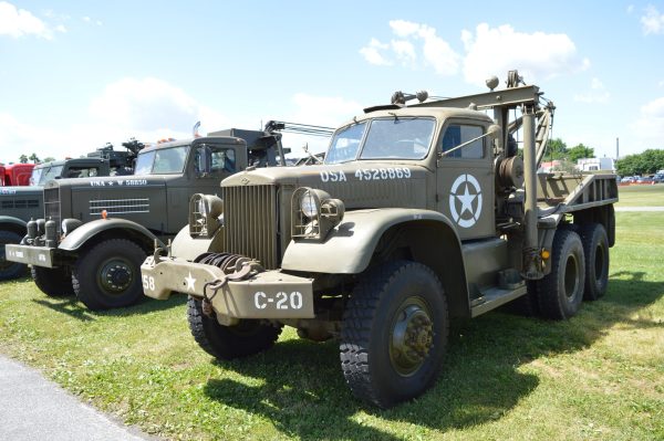 A military tow truck: 2024 American Truck Historical Society National Convention and Truck Show – York, PA. (Credit Anthony C. Hayes)
