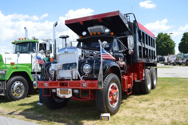 A Mack dump truck: 2024 American Truck Historical Society National Convention and Truck Show – York, PA. (Credit Anthony C. Hayes)