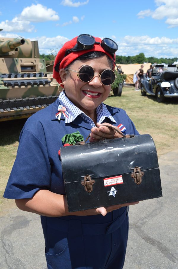 VFAST member Angie Dawson: MAAM WWII Weekend 2024 credit Anthony C. Hayes